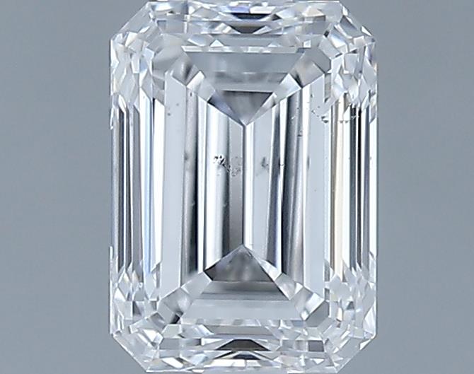 1ct Emerald D SI1 Natural Diamond