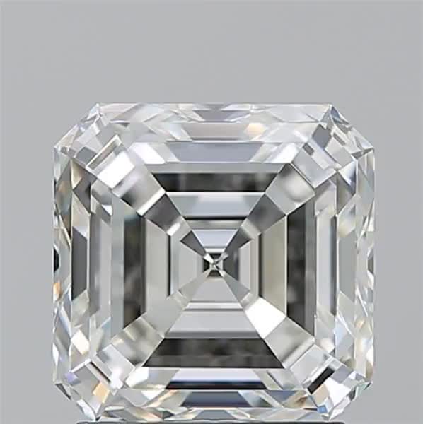 2.01ct Asscher I VVS2 Natural Diamond