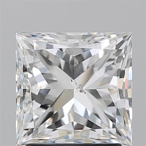 2.2ct Princess G SI2 Natural Diamond