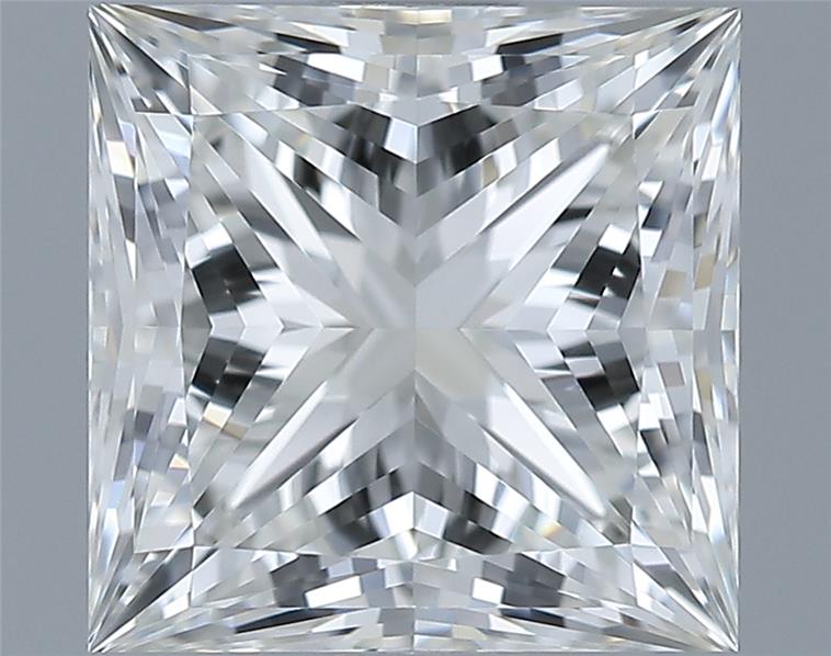2.01ct Princess J IF Natural Diamond
