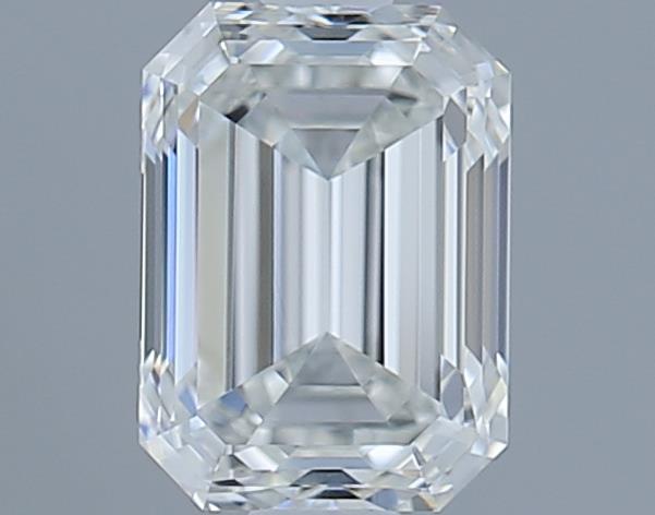 0.7ct Emerald I VVS1 Natural Diamond