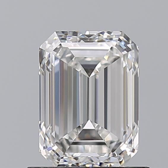 1.01ct Emerald F VS1 Natural Diamond