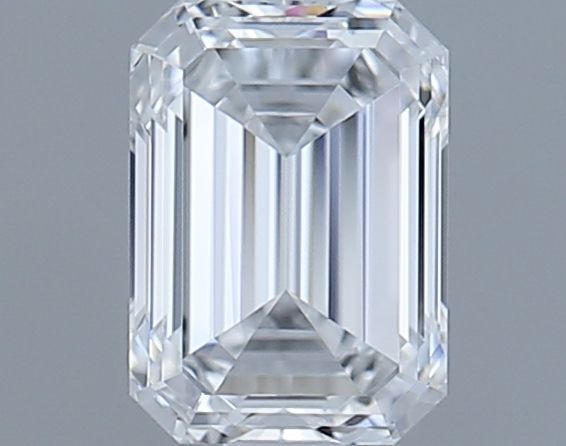 0.65ct Emerald D IF Natural Diamond