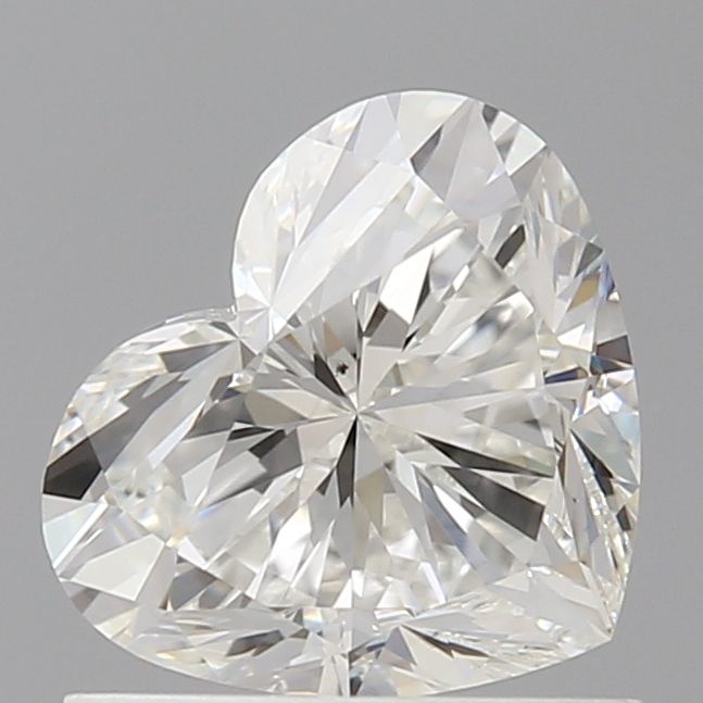0.92ct Heart H VS2 Natural Diamond