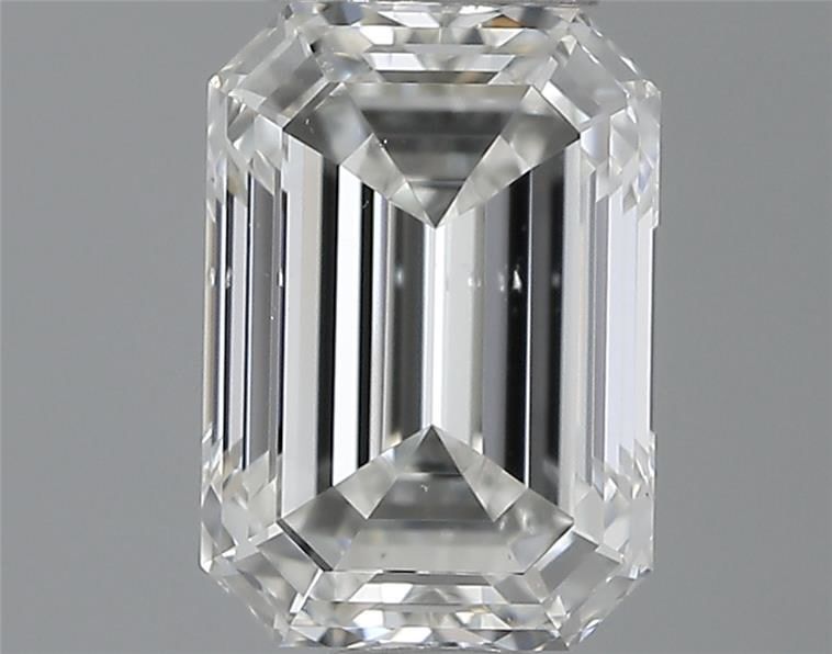 1.01ct Emerald H SI1 Natural Diamond