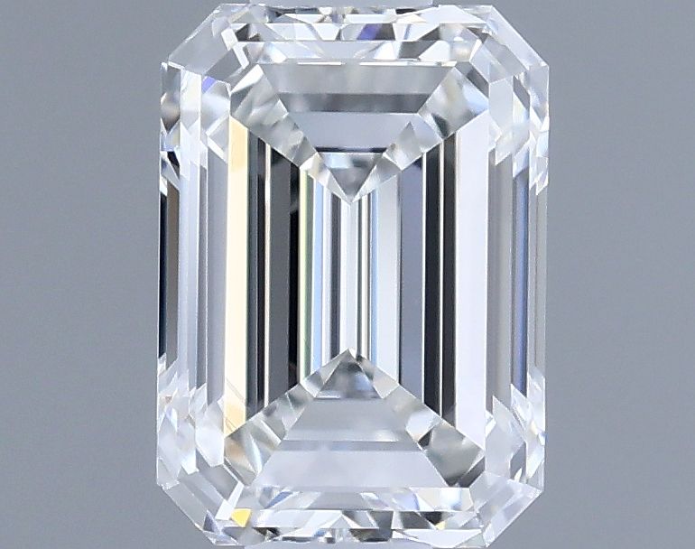 0.51ct Emerald F VVS2 Natural Diamond