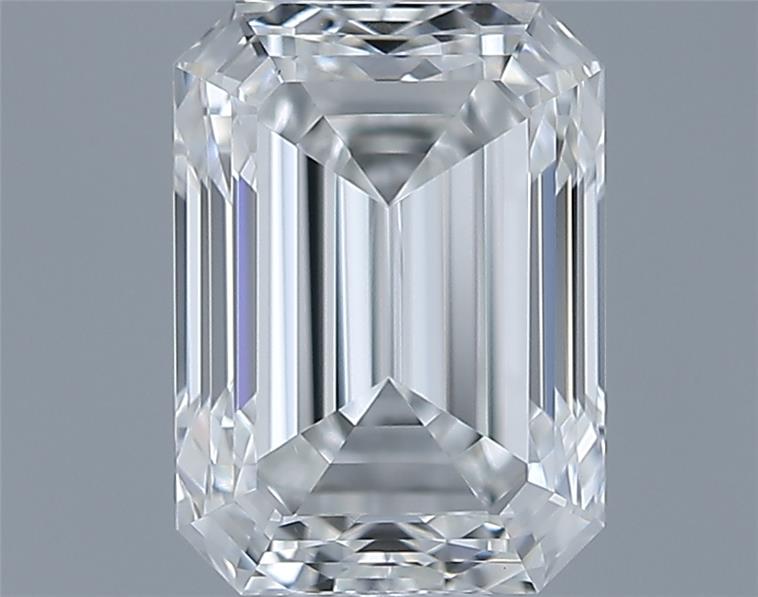 0.91ct Emerald F VVS2 Natural Diamond