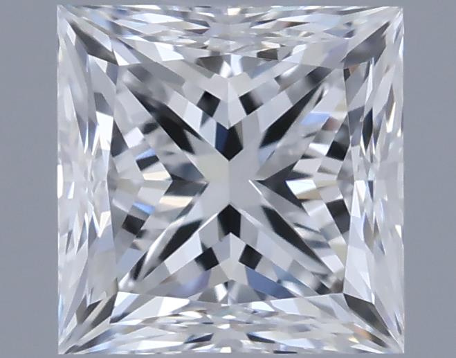 0.71ct Princess E VVS2 Natural Diamond