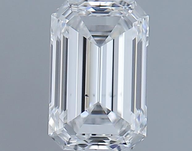 0.7ct Emerald F VS2 Natural Diamond