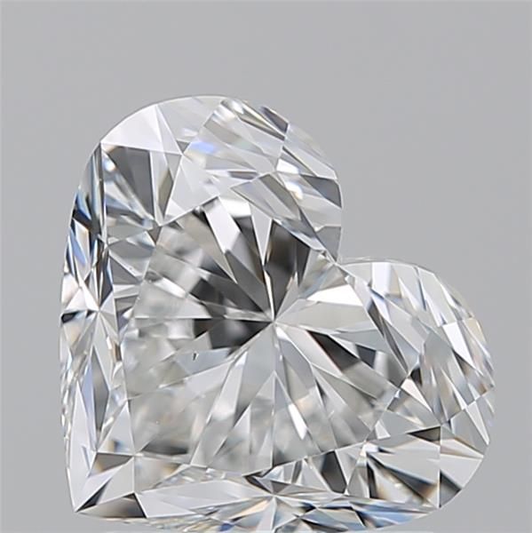 2.02ct Heart F VS2 Natural Diamond