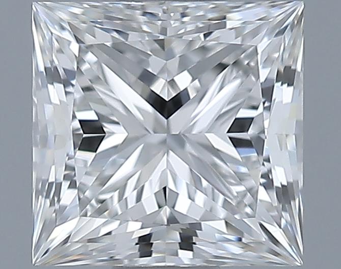 0.74ct Princess F VVS1 Natural Diamond