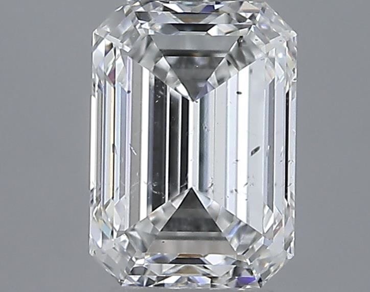 1.01ct Emerald F SI2 Natural Diamond