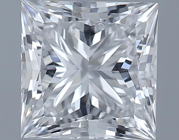 0.59ct Princess E VVS1 Natural Diamond