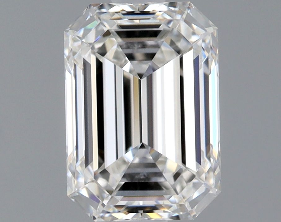 1.04ct Emerald F IF Natural Diamond