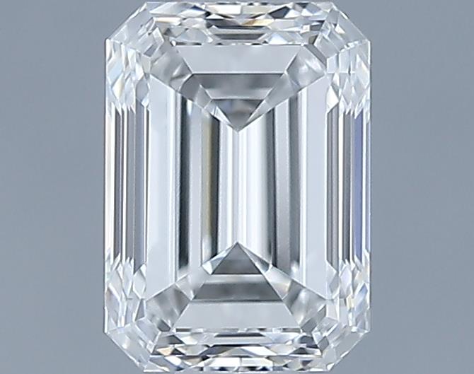 0.61ct Emerald F VVS2 Natural Diamond