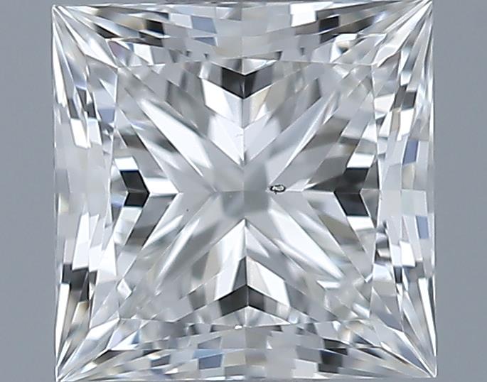 0.7ct Princess H SI1 Natural Diamond