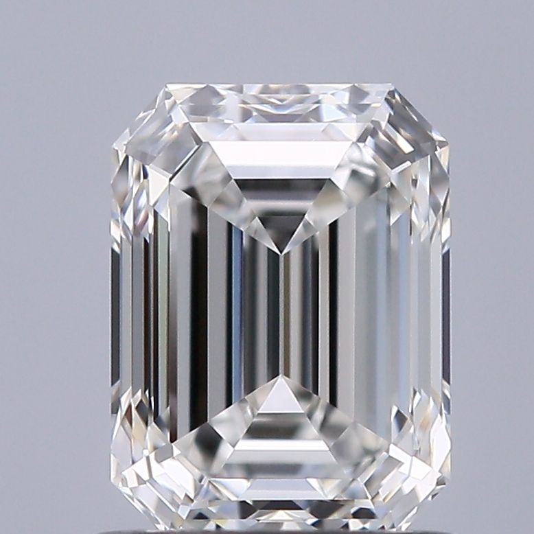 1ct Emerald F VVS1 Natural Diamond