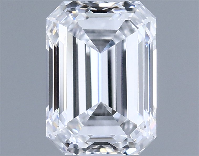 0.51ct Emerald D VVS1 Natural Diamond