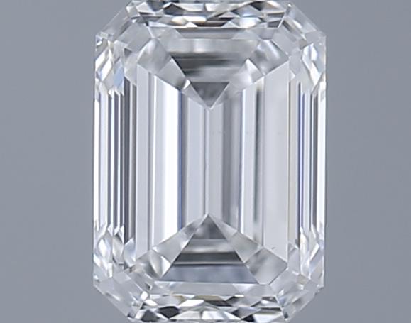 0.6ct Emerald E VS2 Natural Diamond