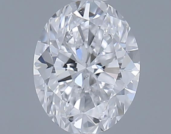 0.7ct Oval D SI1 Natural Diamond