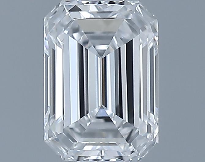 0.65ct Emerald D IF Natural Diamond