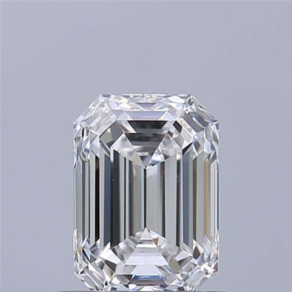 0.74ct Emerald D VS1 Natural Diamond