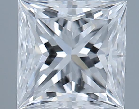 0.53ct Princess D VVS1 Natural Diamond