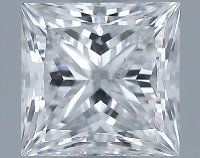 0.75ct Princess F SI1 Natural Diamond