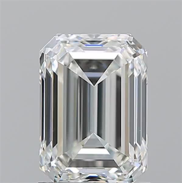 1.7ct Emerald H VS1 Natural Diamond