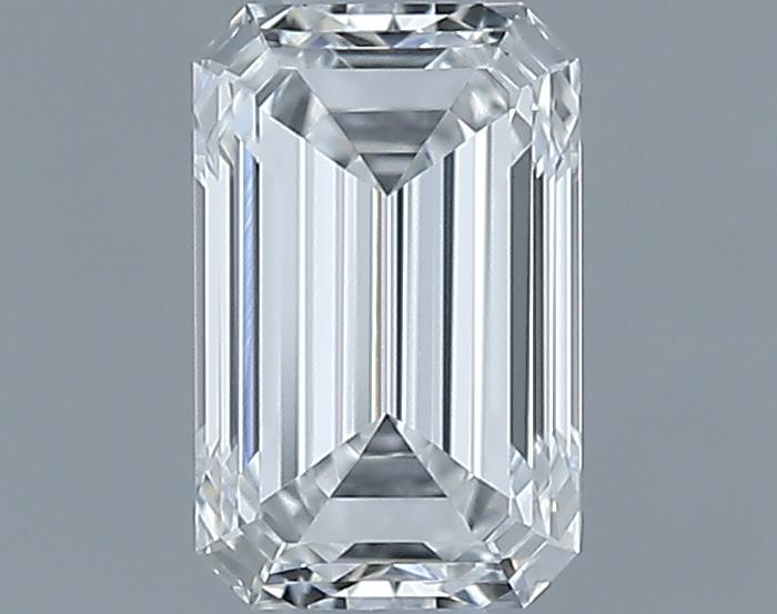 0.51ct Emerald E IF Natural Diamond