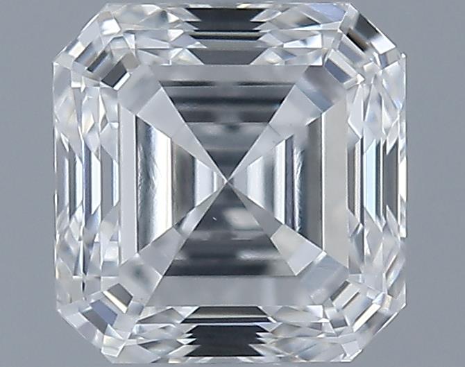0.8ct Asscher F VS2 Natural Diamond