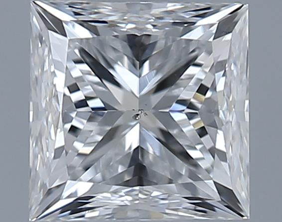 0.7ct Princess F SI1 Natural Diamond