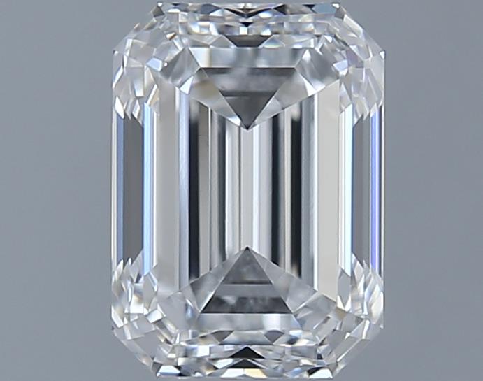 0.91ct Emerald D VVS1 Natural Diamond