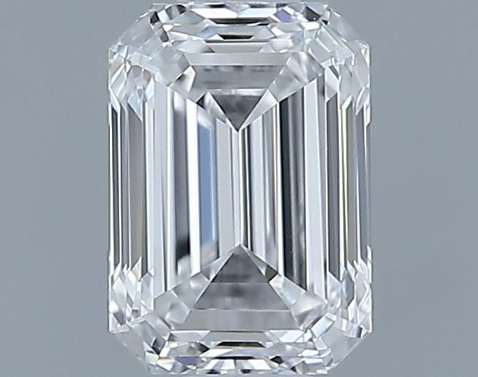 0.81ct Emerald D VVS1 Natural Diamond