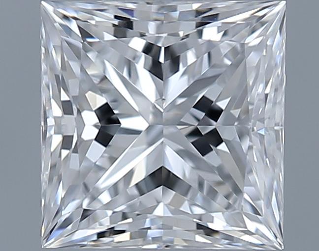 0.71ct Princess D SI1 Natural Diamond