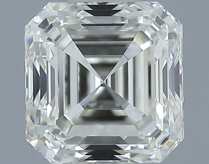 1ct Asscher L VVS2 Natural Diamond