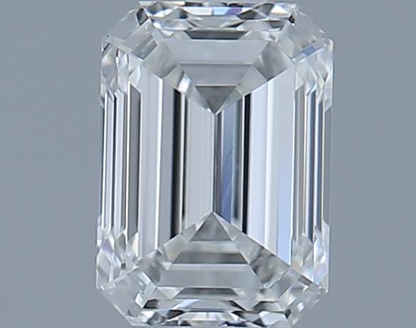 0.6ct Emerald F VS1 Natural Diamond