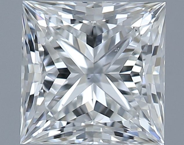 0.7ct Princess H VS2 Natural Diamond