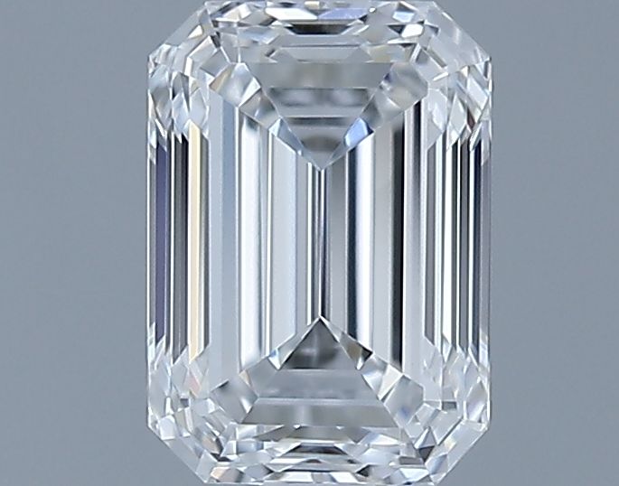 0.9ct Emerald D VVS2 Natural Diamond