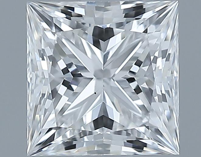 0.64ct Princess E VS2 Natural Diamond