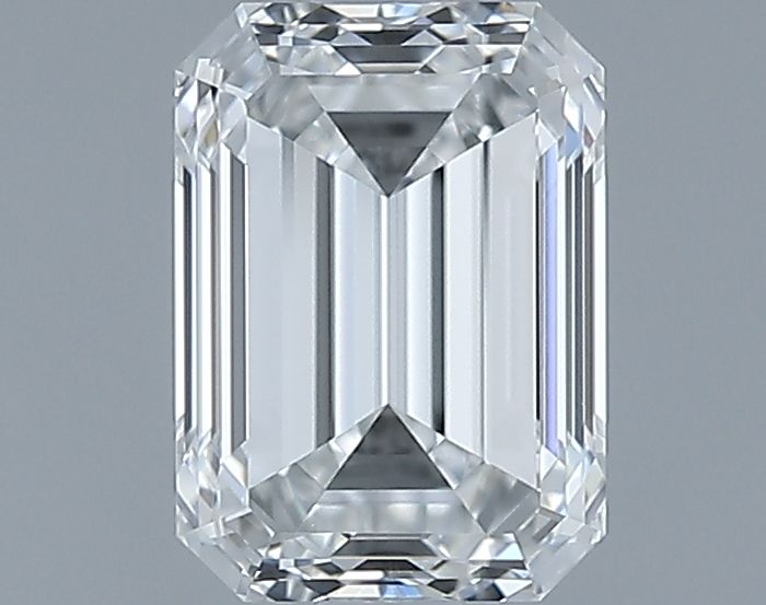 1.1ct Emerald F VVS2 Natural Diamond