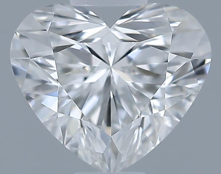 0.71ct Heart F VVS1 Natural Diamond