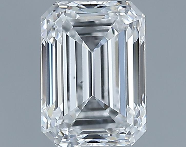 1.51ct Emerald F VS2 Natural Diamond
