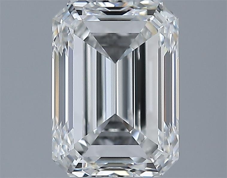 2.4ct Emerald H FL Natural Diamond