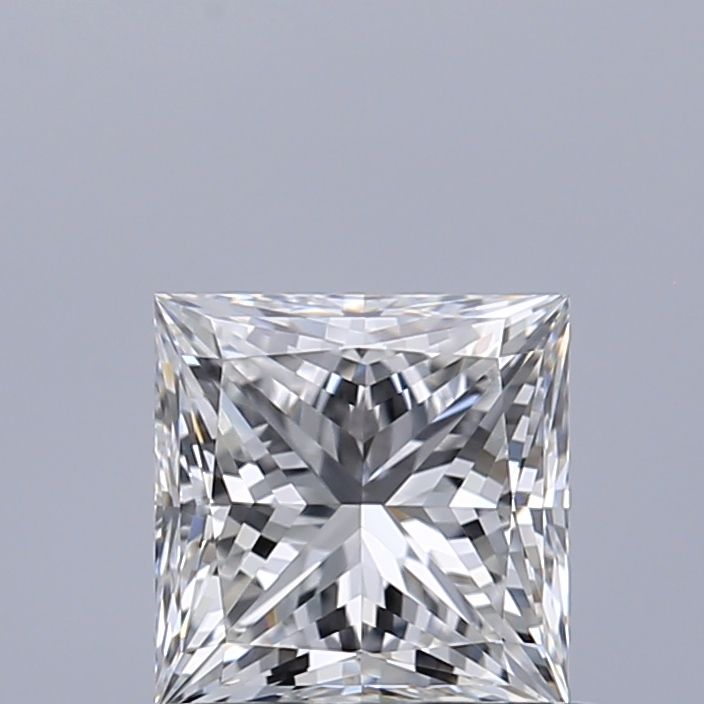 0.7ct Princess F VVS1 Natural Diamond