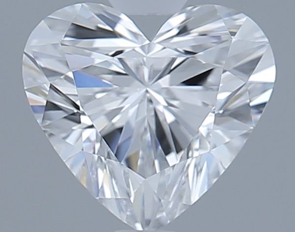 0.63ct Heart D VS2 Natural Diamond