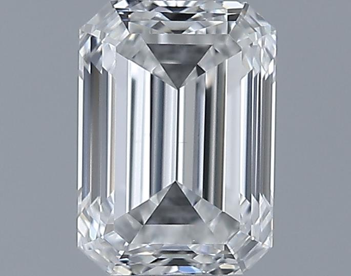 0.8ct Emerald F VS2 Natural Diamond