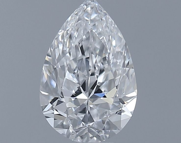 0.5ct Pear D IF Natural Diamond