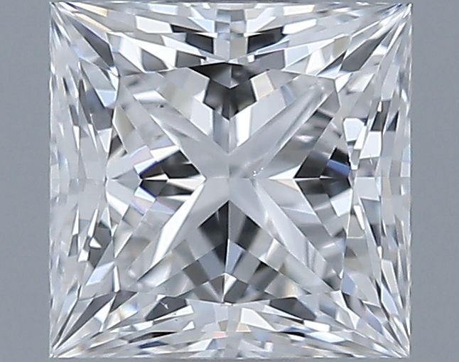 0.7ct Princess E VS2 Natural Diamond