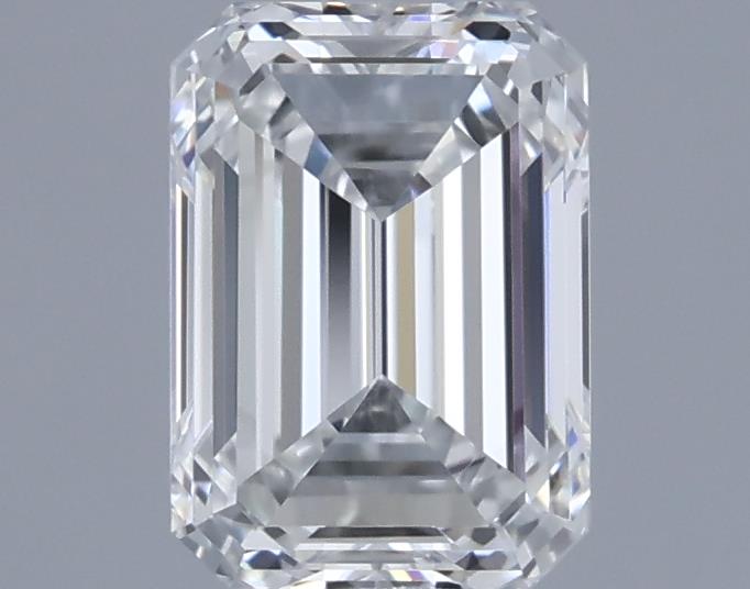 0.71ct Emerald F VVS1 Natural Diamond